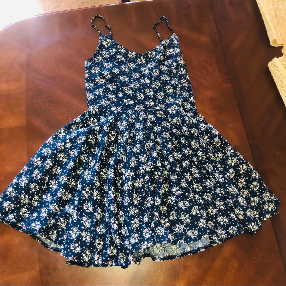 Navy blue dress